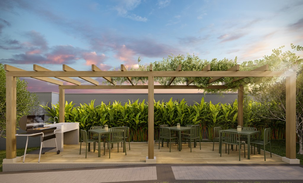 Churrasqueira garden